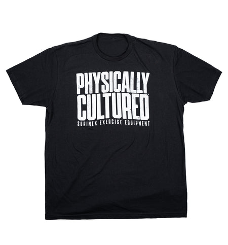 PHYSICALLY CULTURED™ BLACK TEE