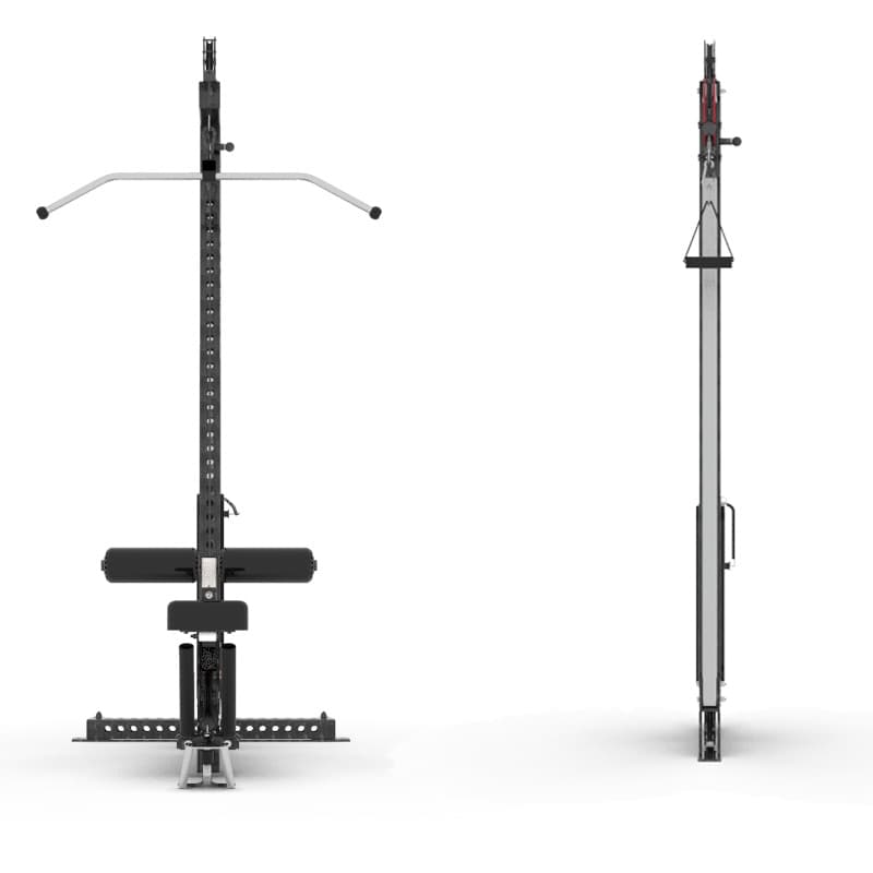 Lat Pull - Low Row Or Functional Cable Column view 1