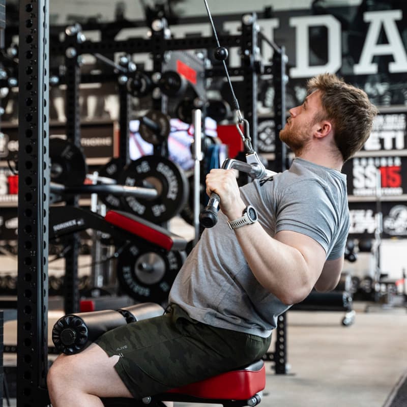 Lat Pull - Low Row Or Functional Cable Column view 2