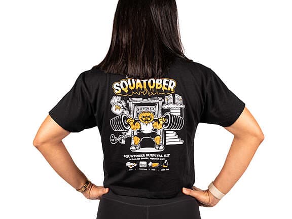 The Official Crop Tee of Squatober