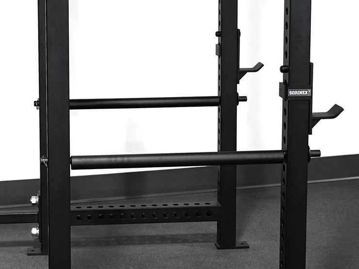 Dark Horse Pipe Style Spotter Bars, weightlifting rack