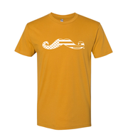 STACHE MADNESS - Gold Tee