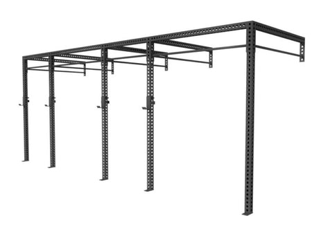 XL Series 20' Wall Mount rig, weightlifting rack