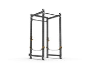 sorinex single rack with gold safety straps